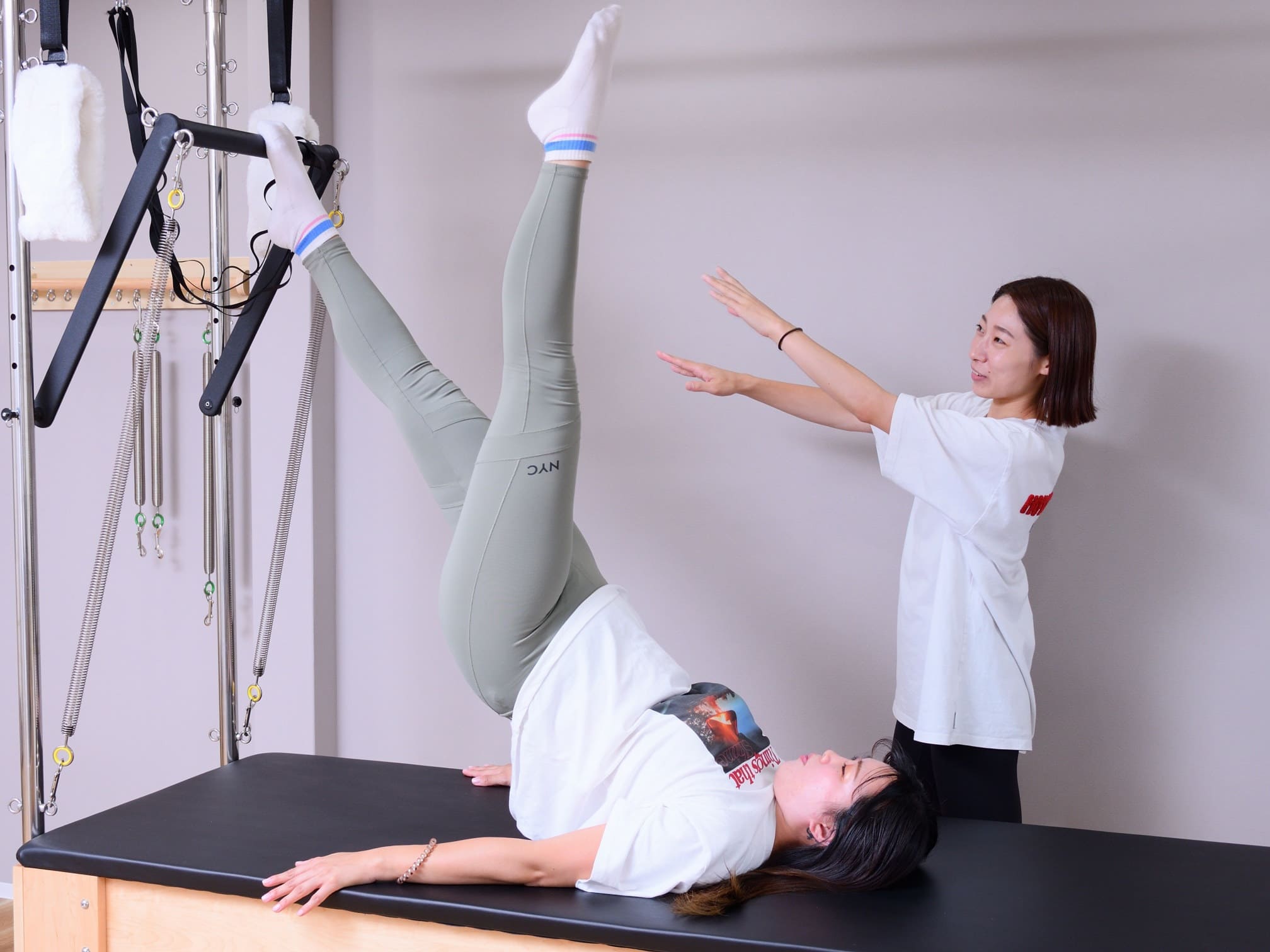 ピラティスレッスン風景