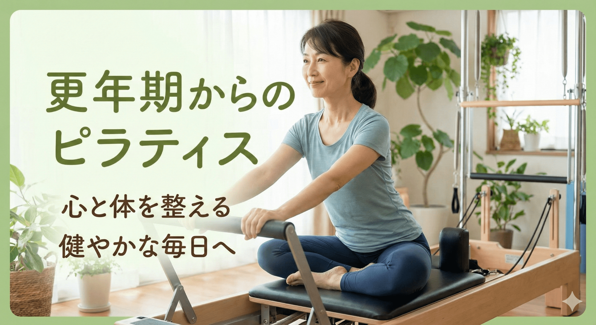 更年期からのピラティス画像